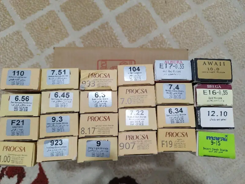 رنگ مو|آرایشی، بهداشتی، درمانی|خفر, |دیوار