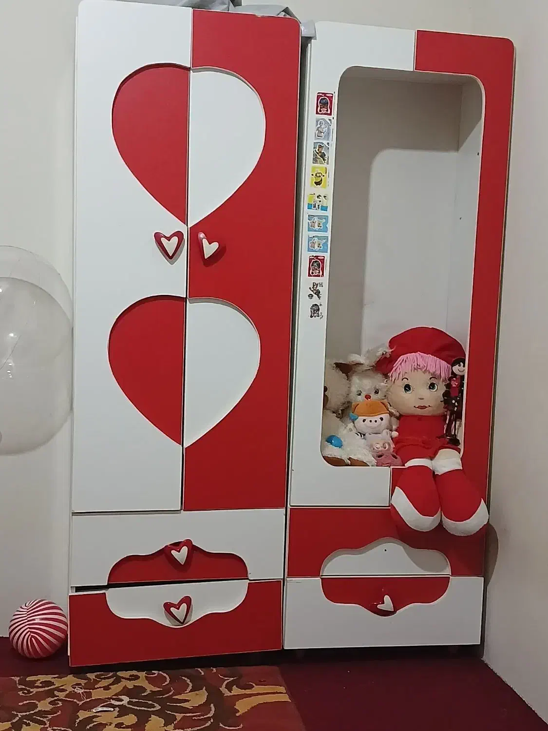 کمد کودک|جاکفشی، کمد، دراور|تربت جام, شهرک آزادگان|دیوار