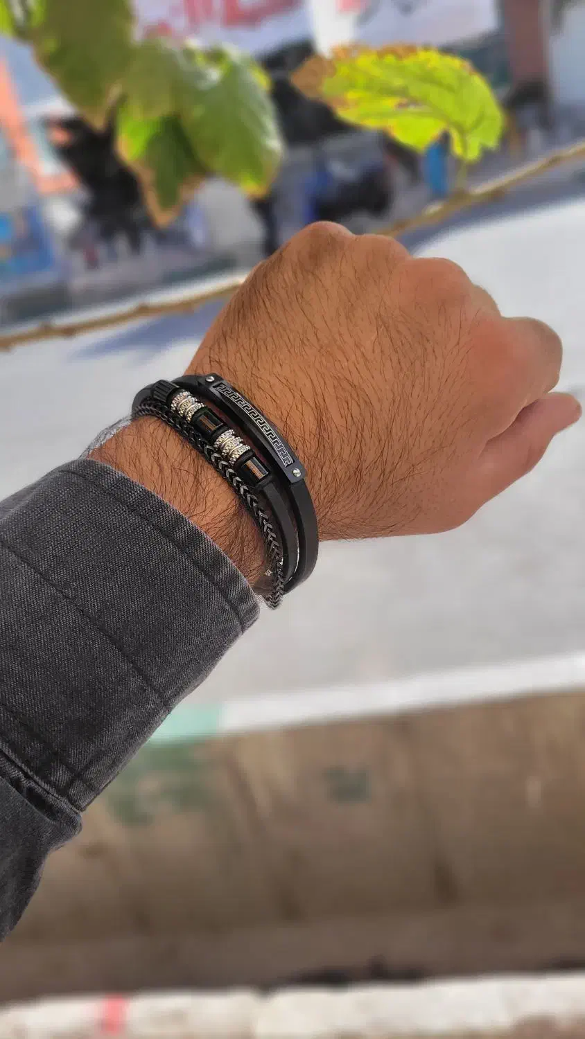 دستبندمردانه چرم|بدلیجات|قم, صفائیه|دیوار