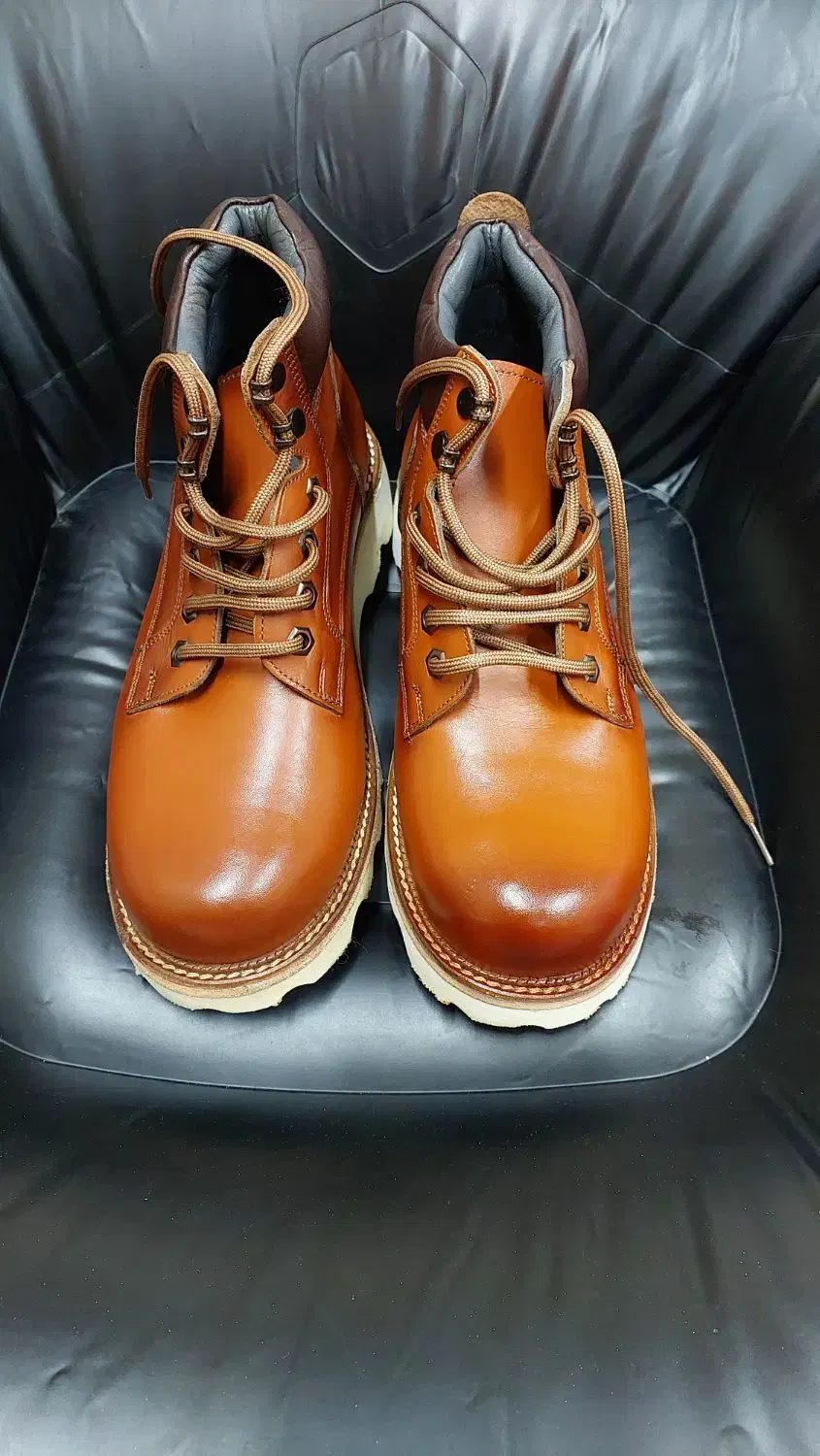 نیم بوت مردانه چرم طبیعی سایز ۴۱/۵|کیف، کفش، کمربند|رشت, پیرسرا|دیوار