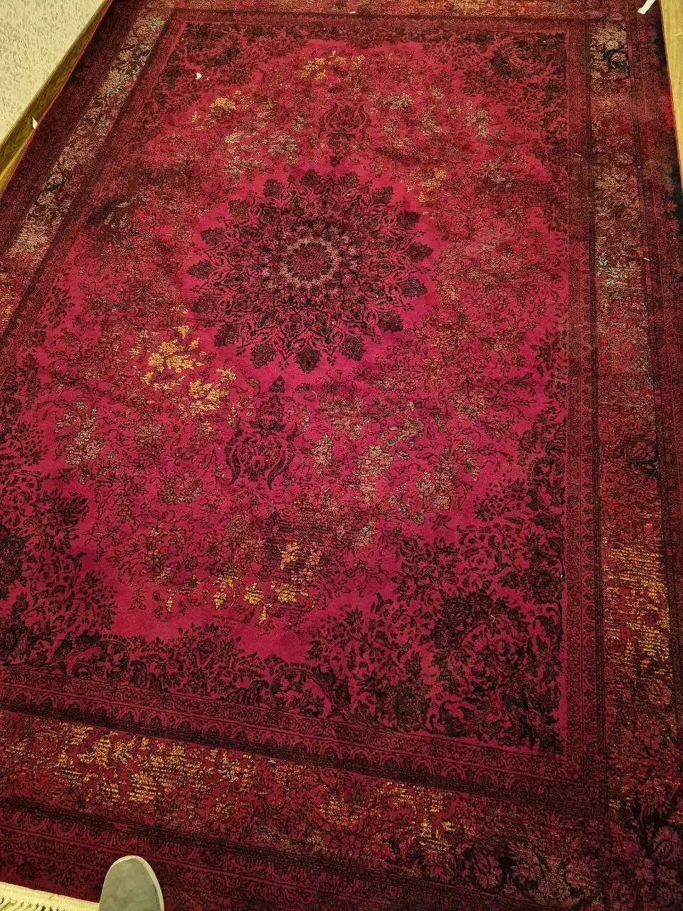 دو تخته ۶ متری+ تک ۹ متری در حد نو|فرش|مشهد, تربیت (صدف)|دیوار