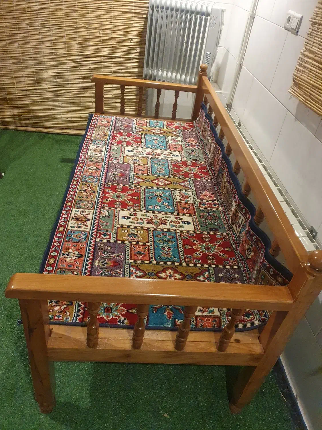 تخت چوبی کاملا نو برای حیاط و باغ|صندلی و نیمکت|اصفهان, شاهزاده ابراهیم|دیوار