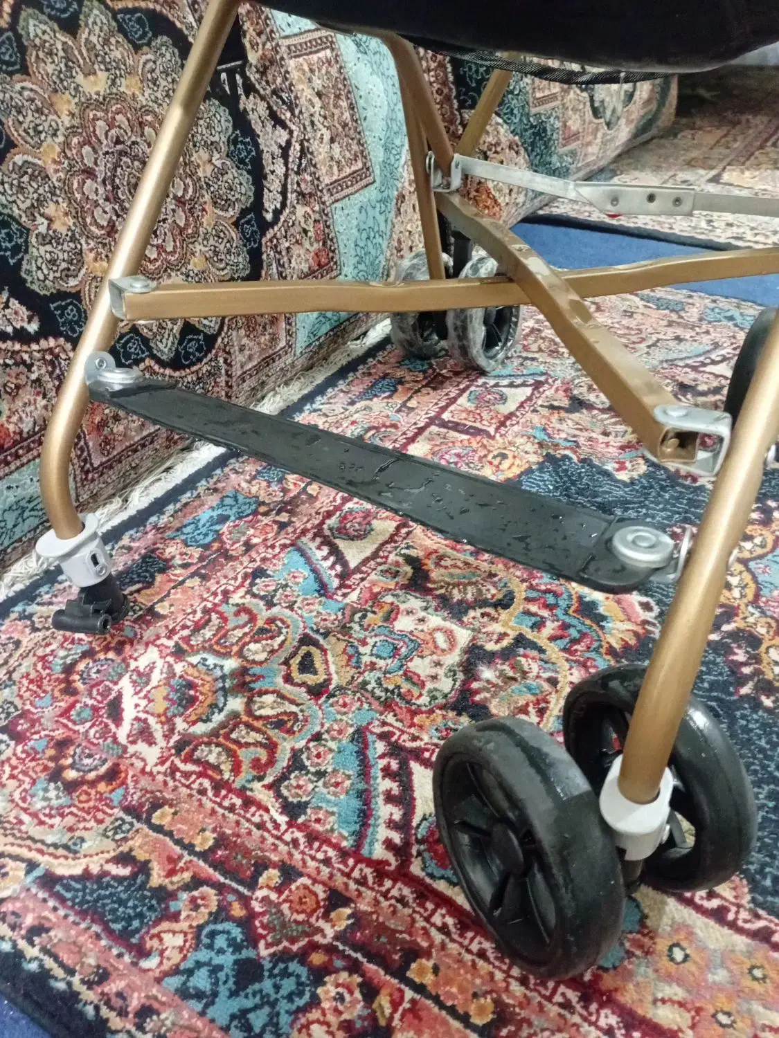 کالسکه عصایی نو سرمه ای تیره|کالسکه و لوازم جانبی|مشهد, فدک|دیوار