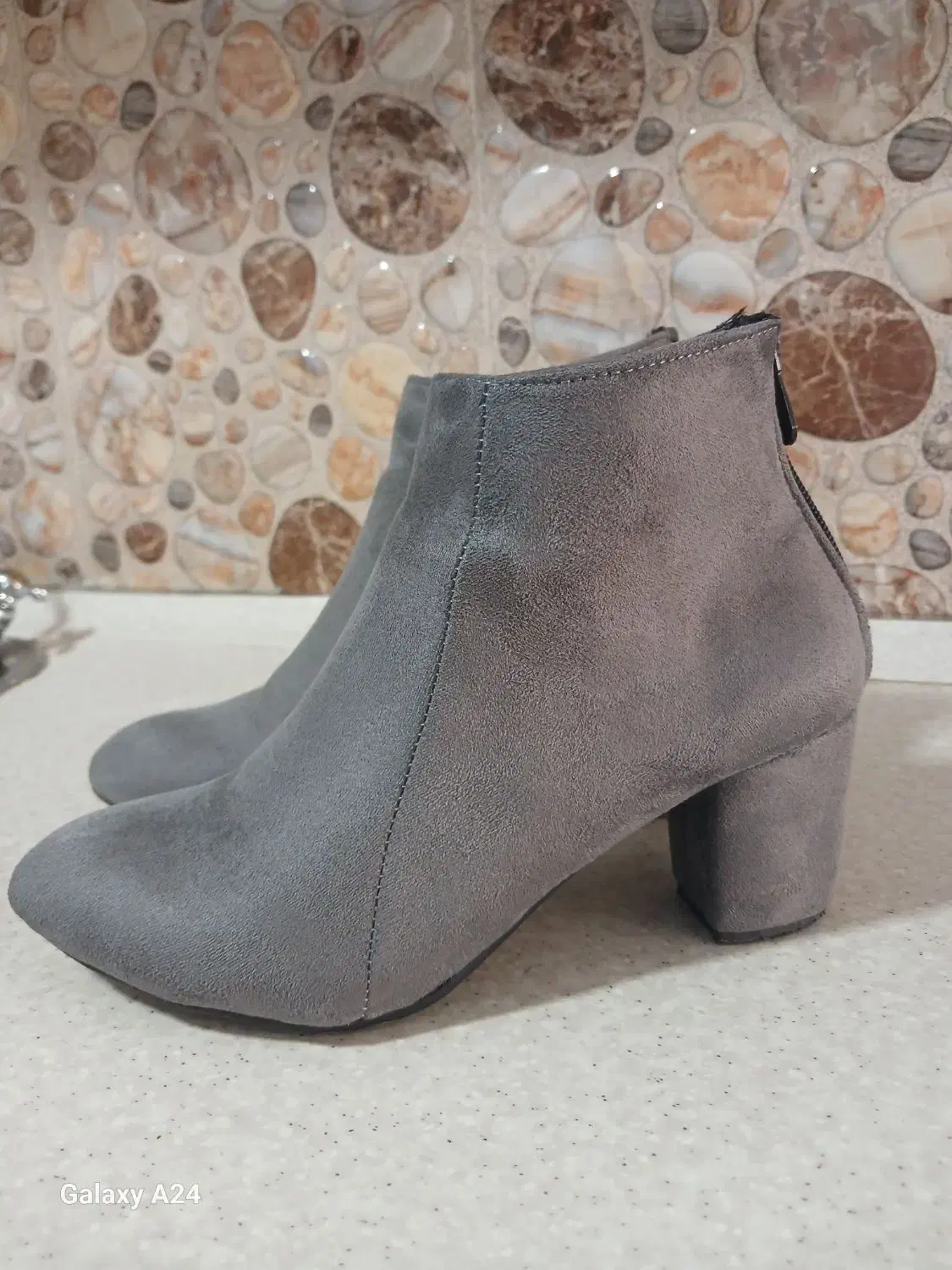 نیم بوت شال ست سایز۳۸ درحدنونونو|کیف، کفش، کمربند|ری, فیروزآباد|دیوار