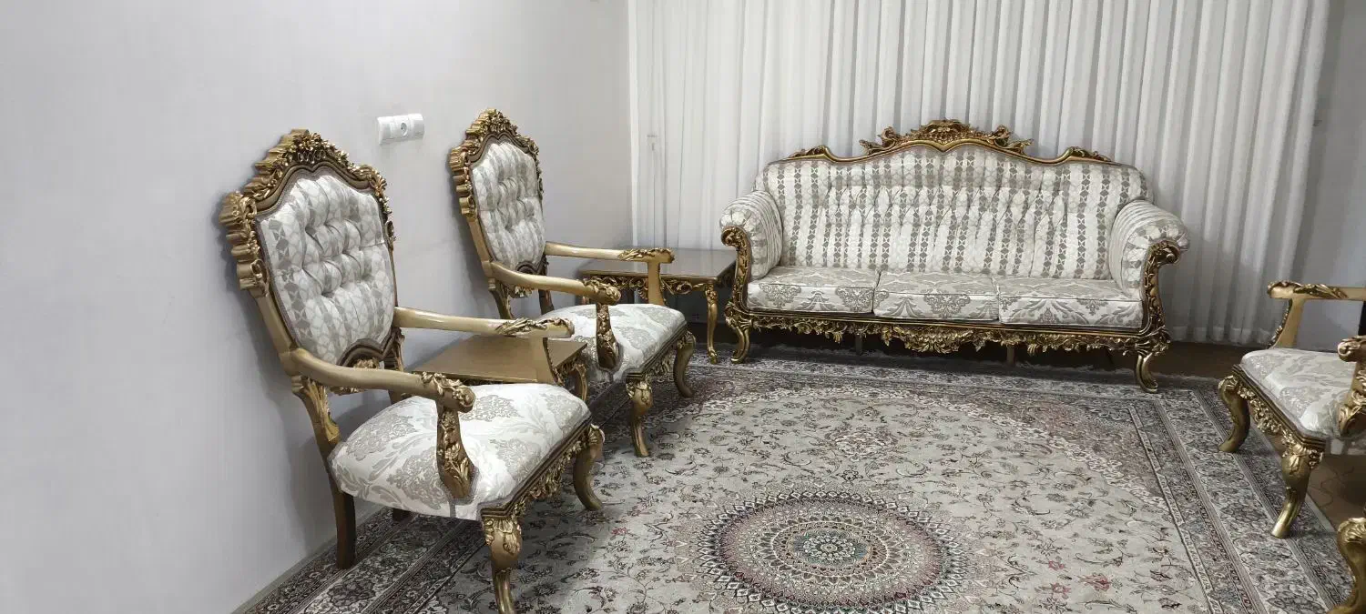 مبل سلطنتی|مبلمان خانگی و میز عسلی|بروجرد, |دیوار