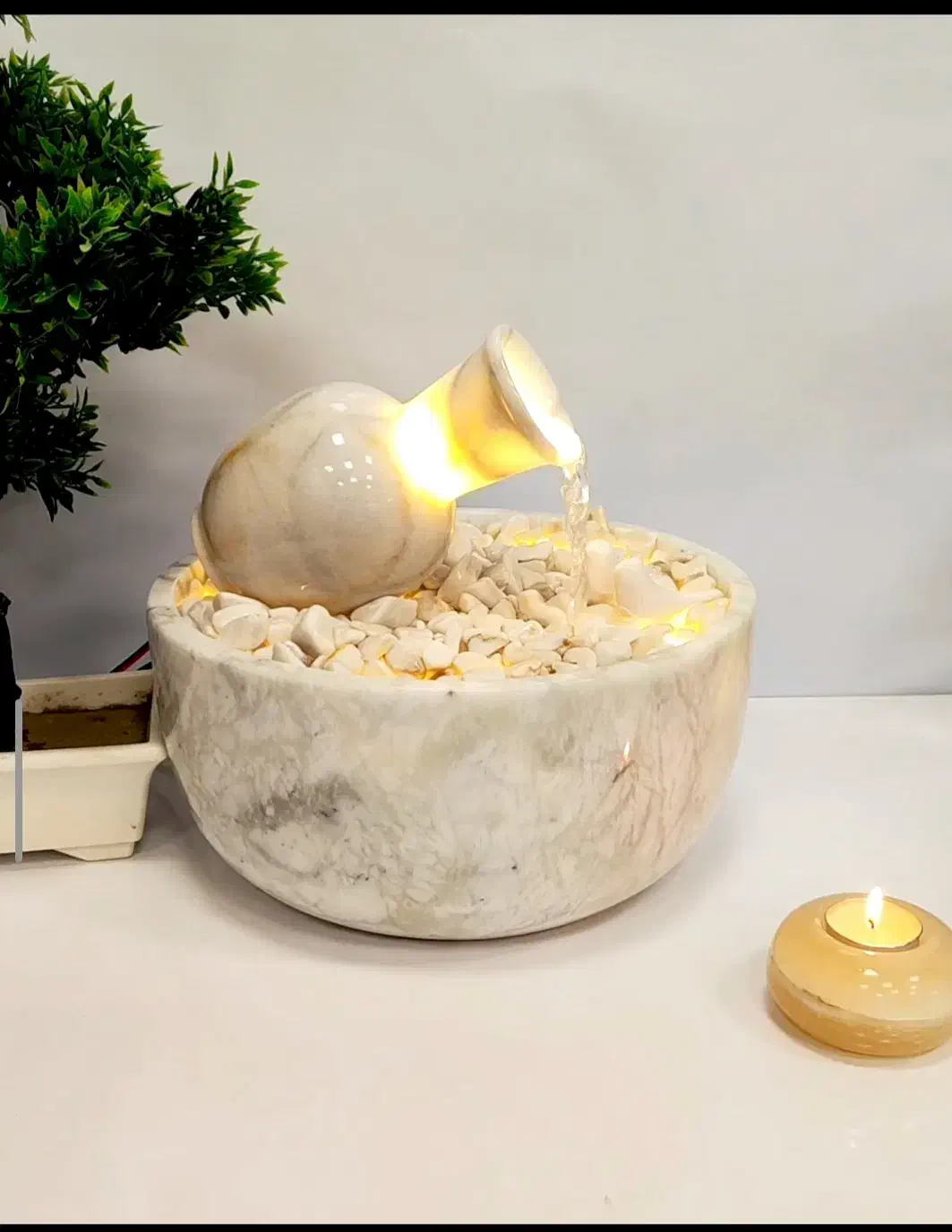 آبنما رومیزی سنگی تنوع بالا|صنایع دستی و سایر لوازم تزئینی|تهران, فرودگاه مهرآباد|دیوار