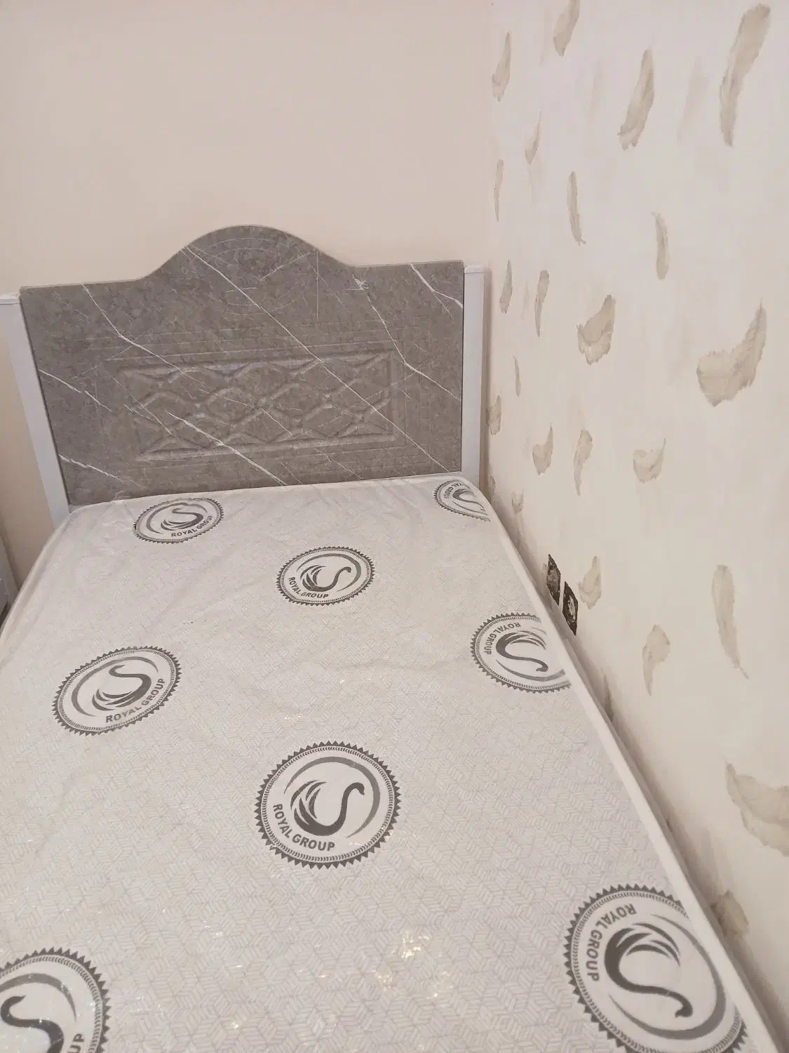 تشک طبی وتخت یک نفره فلزی|تخت و سرویس خواب|قم, باجک یک|دیوار