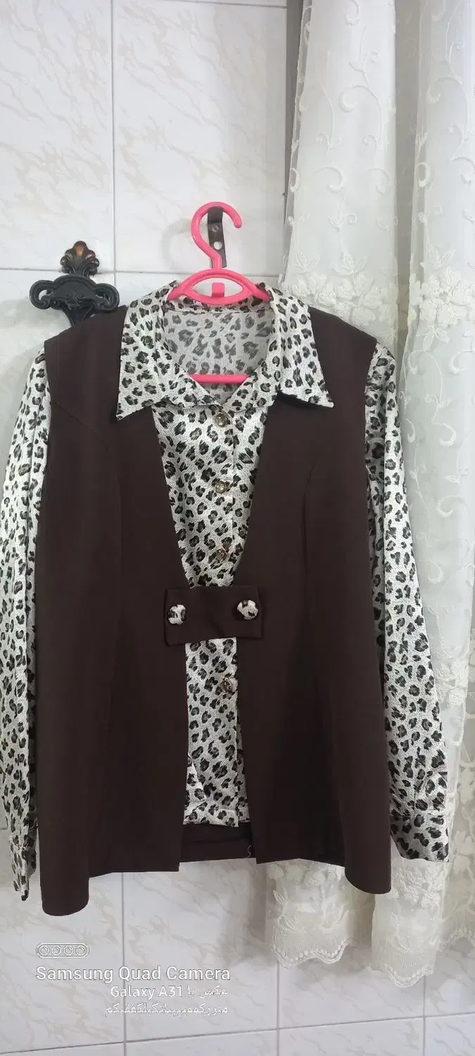 شومیز دامن وژیله نو|لباس|گرگان, |دیوار