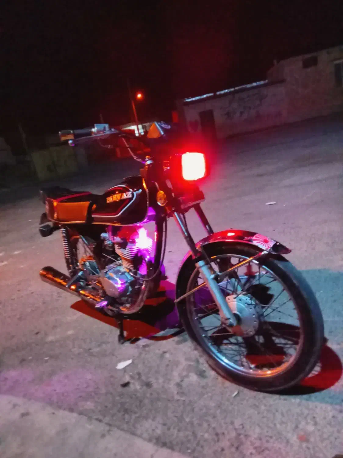 موتور پلاک قدیم ۱۲۵ مدل ۸۴|موتورسیکلت|ایلخچی, |دیوار