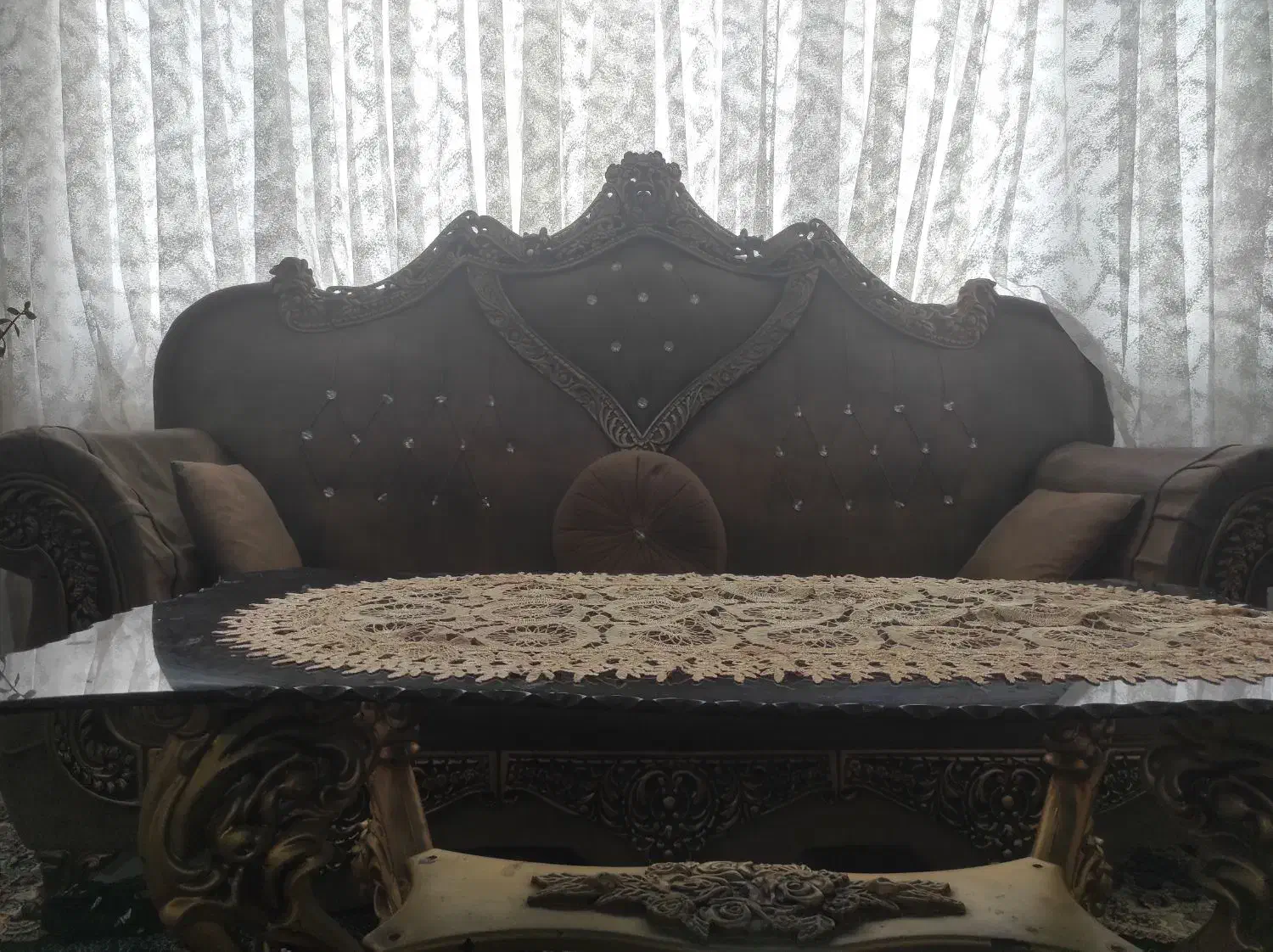 مبل ۷ نفره|مبلمان خانگی و میز عسلی|محمدیه-قزوین, |دیوار