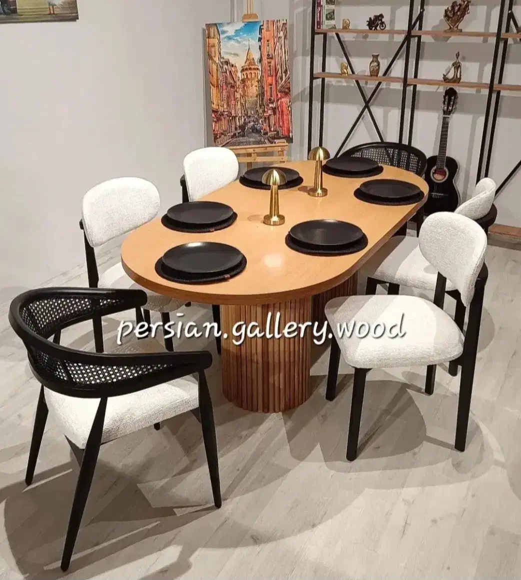 میز ناهارخوری رایکا میزوصندلی با چوب مرغوب وارداتی|میز و صندلی غذاخوری|تهران, حشمتیه|دیوار