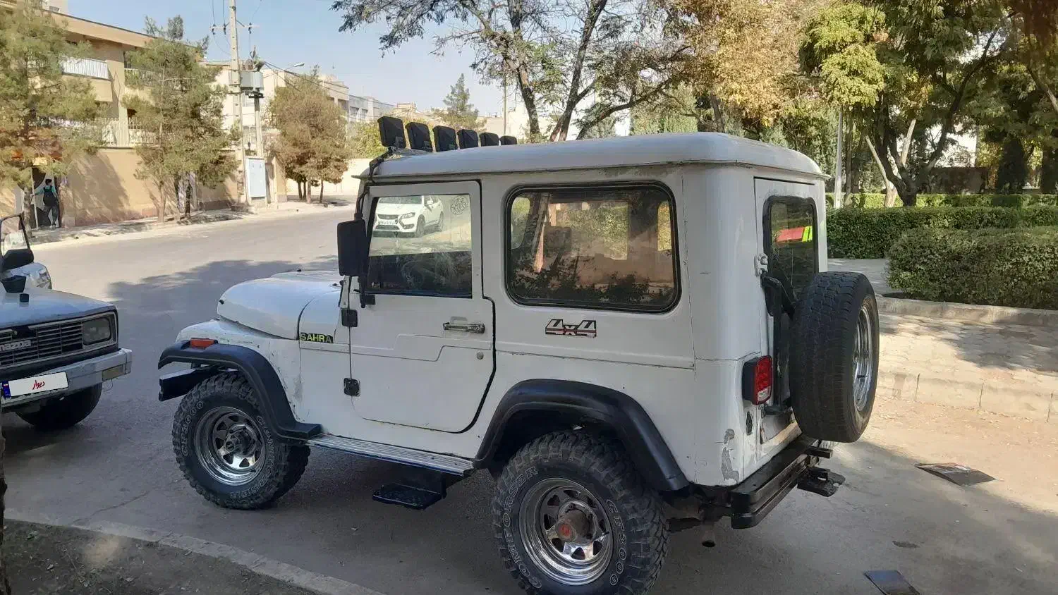 جیپ صحرا ۱۳۷۱ کروک سفید فرمان برقی سنددوحالته|خودرو سواری و وانت|مشهد, امامیه (شهرک غرب)|دیوار