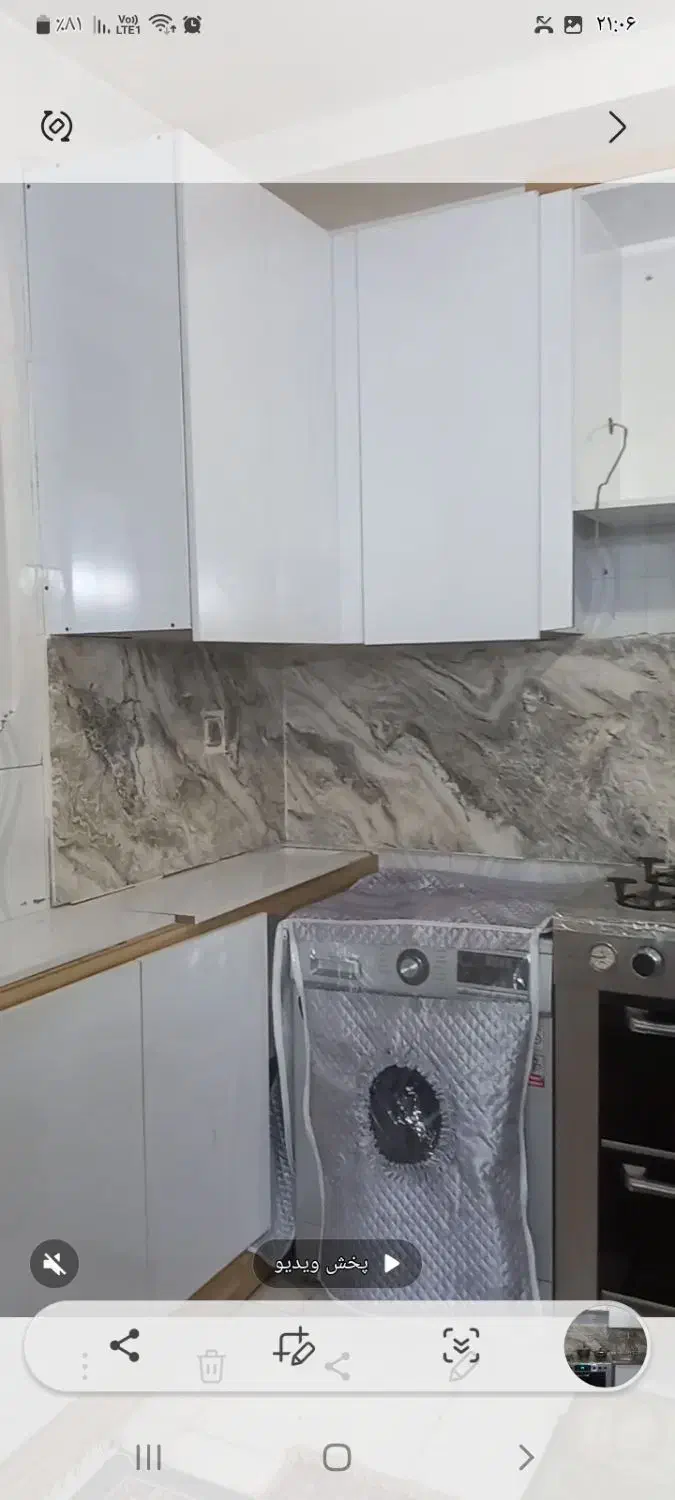 کابینت دستگیره مخفی|آبچکان و نظمدهنده ظروف|ورامین, ورامین|دیوار