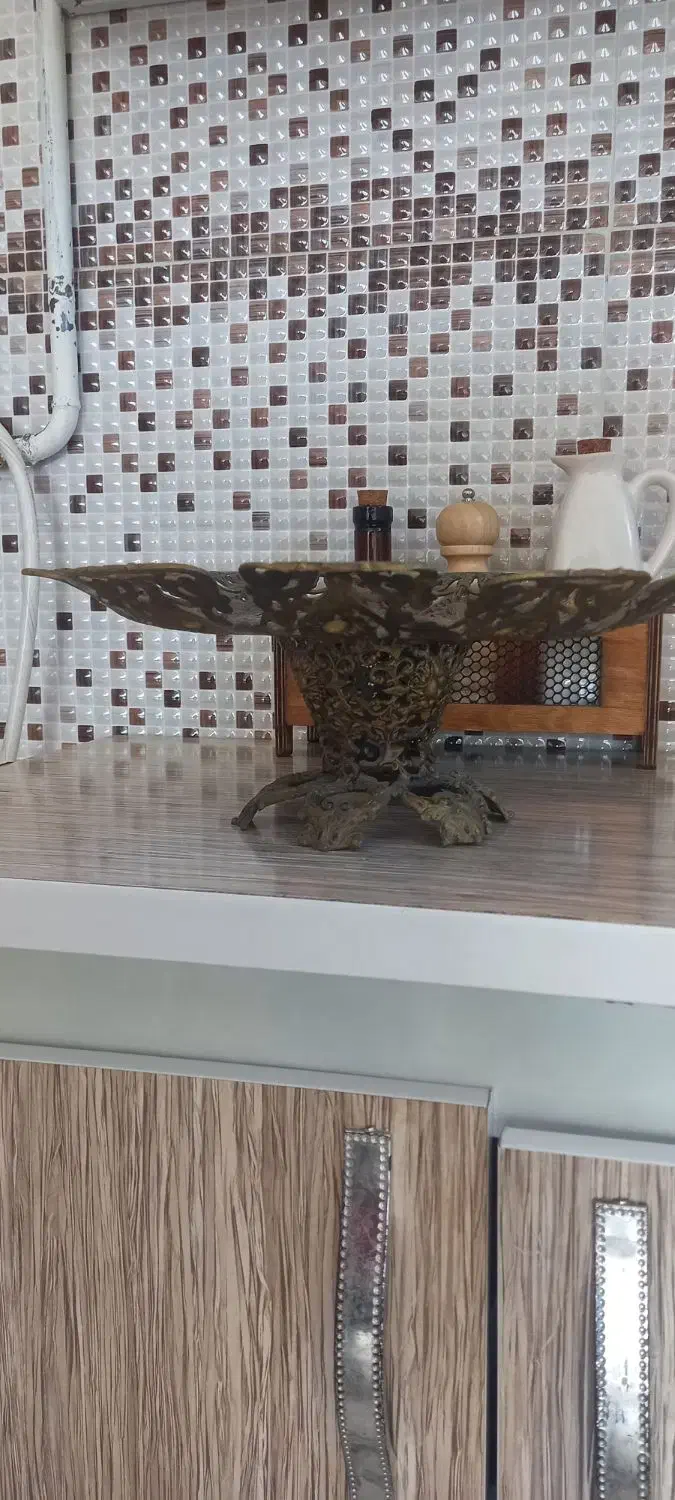 دوتا جامیوه برنزی|کلکسیون اشیاء عتیقه|نورآباد, |دیوار