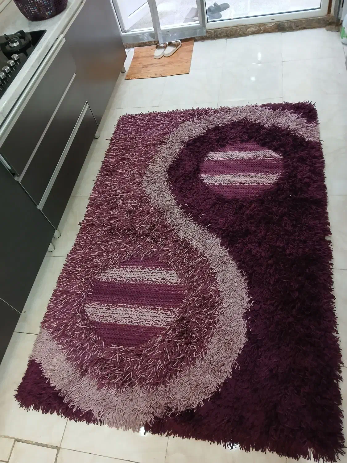 گلیم دست بافت ترک|گلیم، جاجیم، گبه|وحیدیه, |دیوار