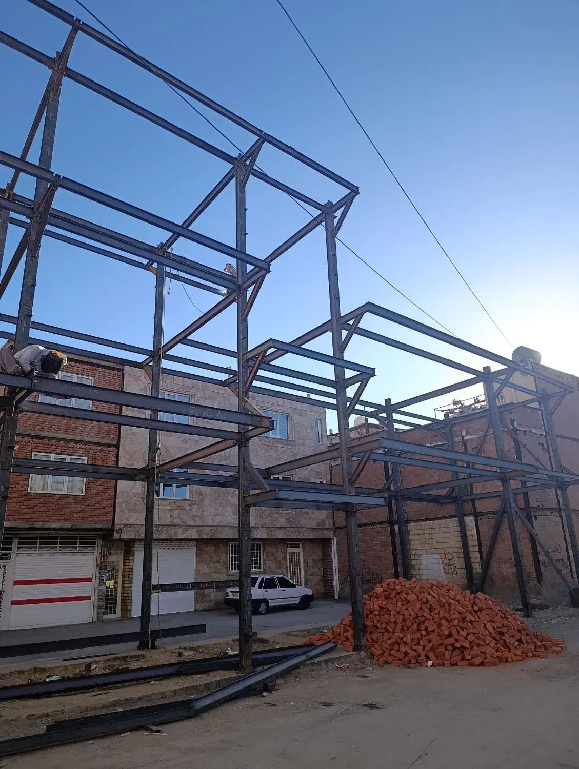 جوشکاری اسکلت|خدمات پیشه و مهارت|مریوان, |دیوار