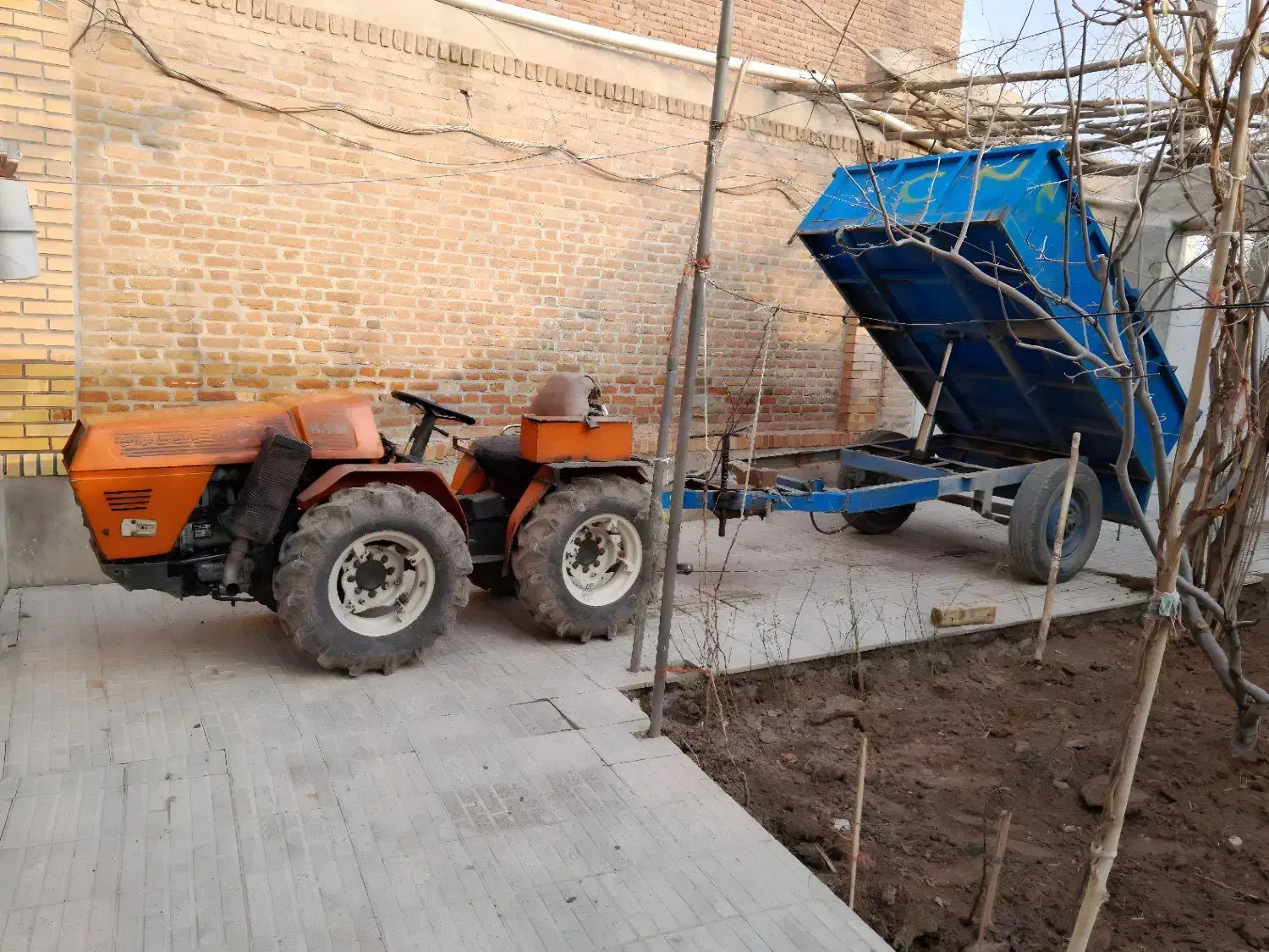 فروش تراکتور کمرشکن باغی 938|خودرو سنگین|بناب, |دیوار