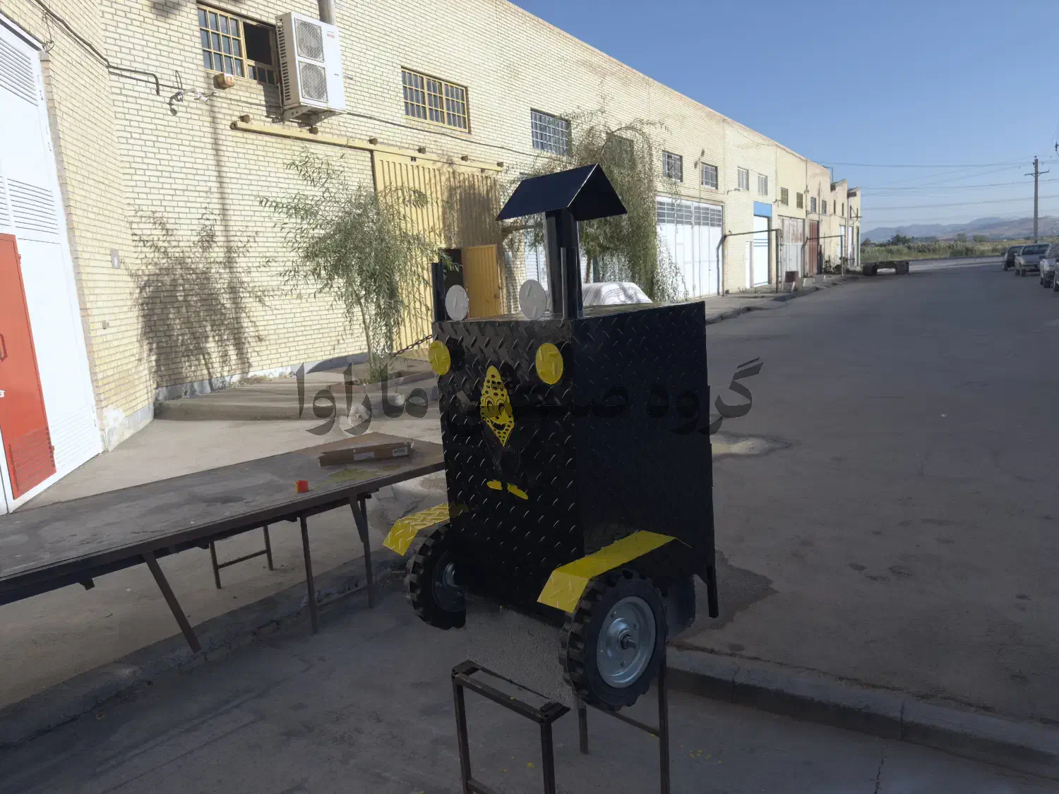 پخت بلال کبابی سیب زمینی داغ تنوری گازی (گاز مایع)|اجاق گاز و لوازم برقی پختوپز|همدان, |دیوار