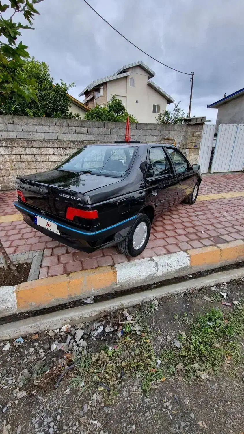 ۴۰۵ مشکی مدل ۸۲ تمیز|خودرو سواری و وانت|تنکابن, |دیوار