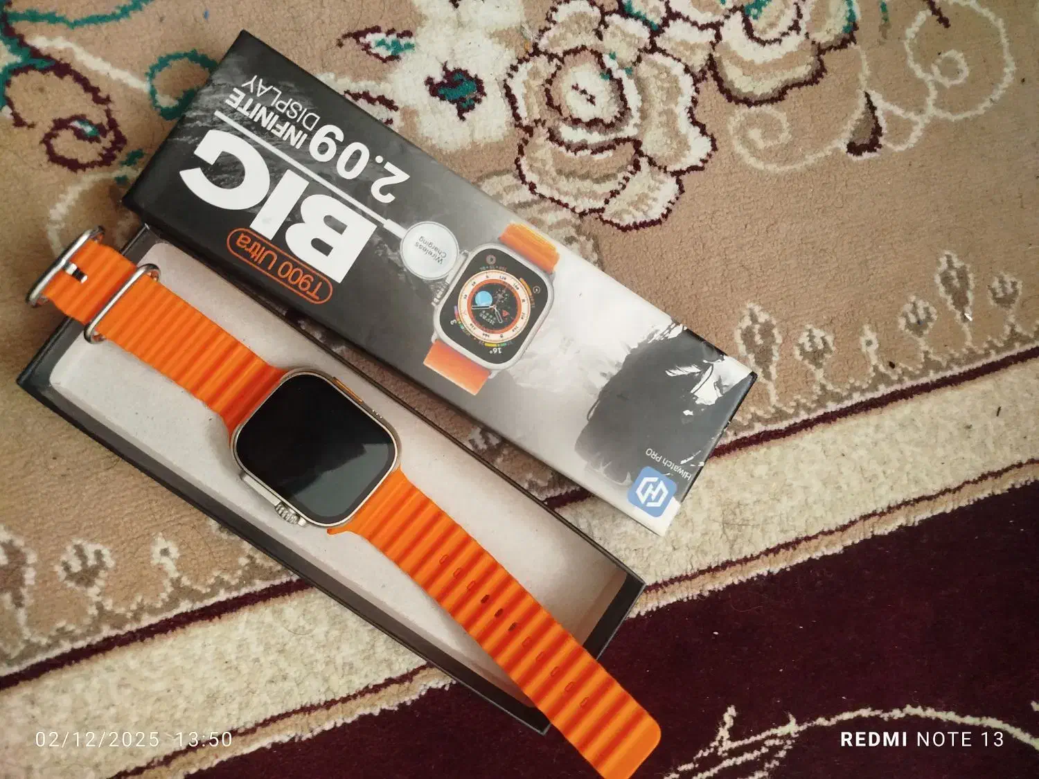 ساعت مچی هوشمند t900 ultra|ساعت|شیراز, شهرک قمشه|دیوار