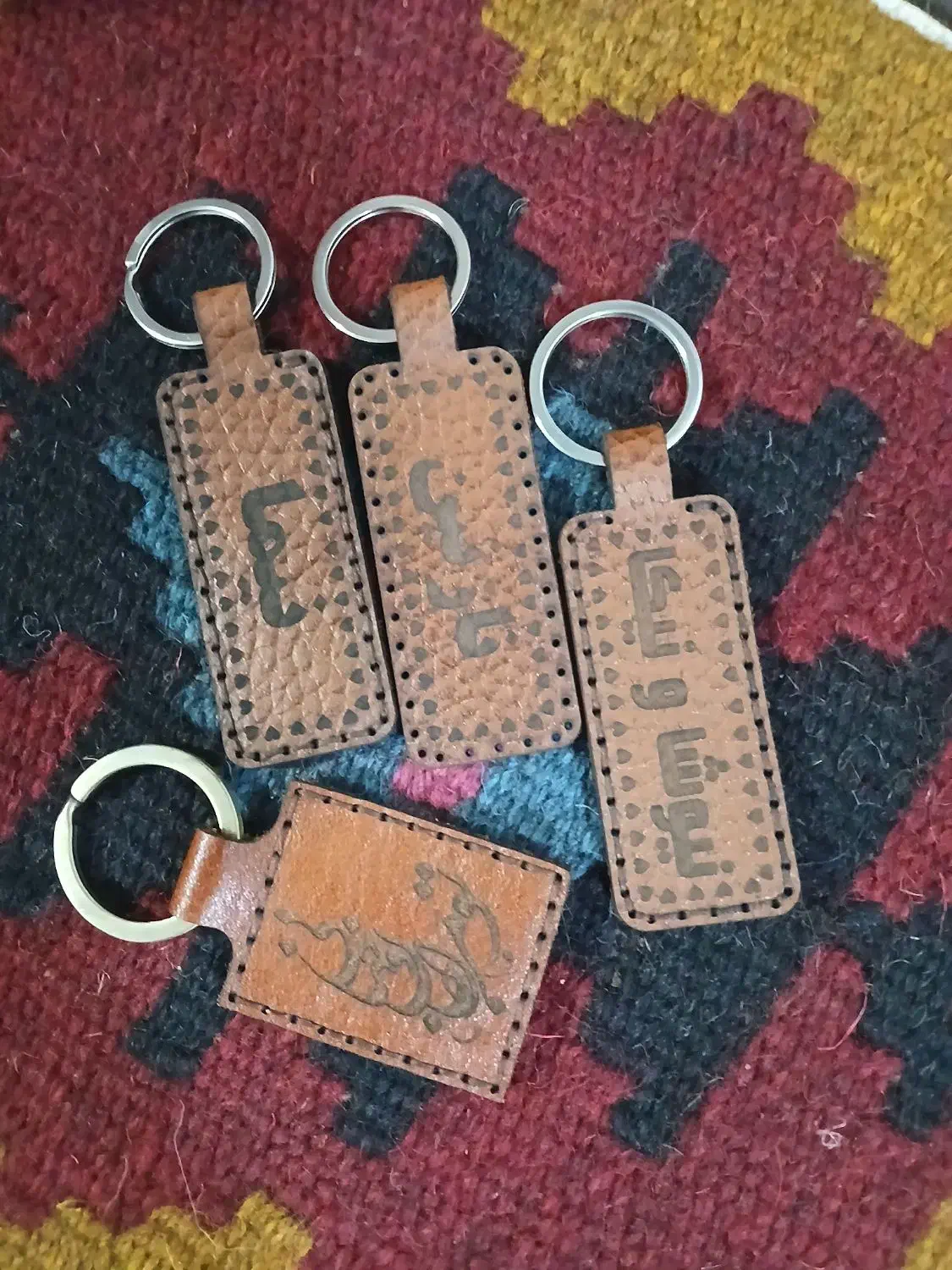 جاکلیدی چرم دستدوز|صنایع دستی و سایر لوازم تزئینی|شازند, |دیوار