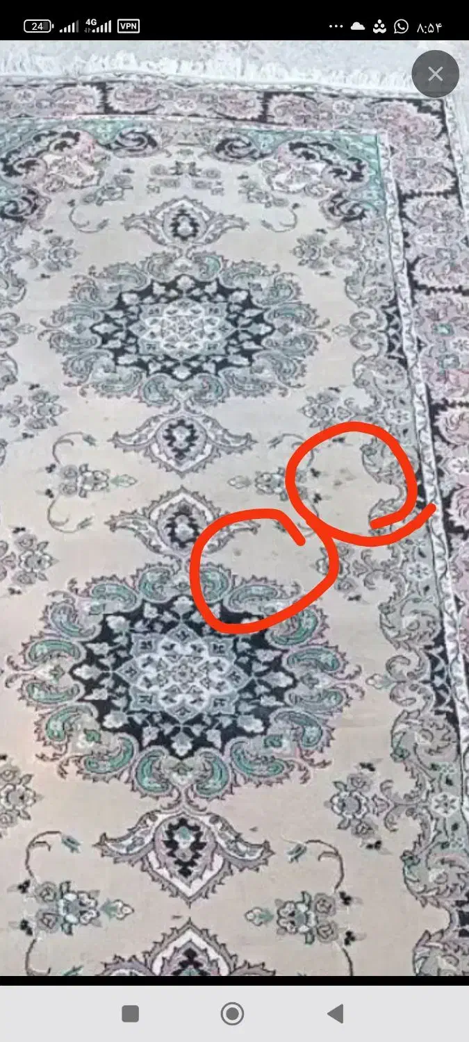 فرش راهروی|فرش|مسجد سلیمان, |دیوار