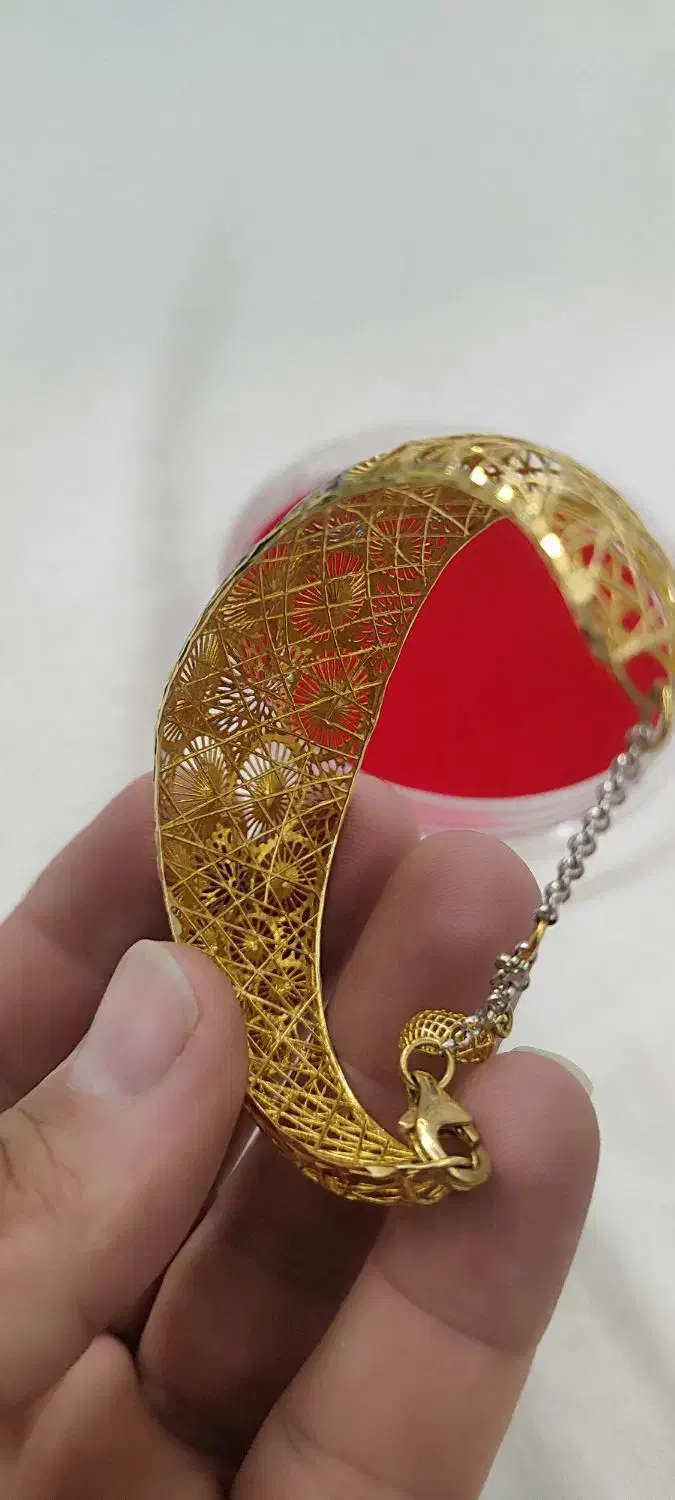 دستبند طلا بدون اجرت جهت سرمایه گذاری|جواهرات|قم, ارم|دیوار