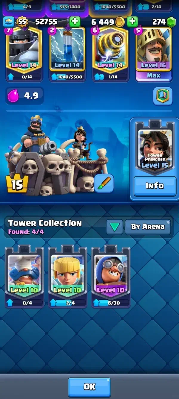 اکانت کلش رویال ۷ ساله|کنسول، بازی ویدئویی و آنلاین|تهران, اختیاریه|دیوار