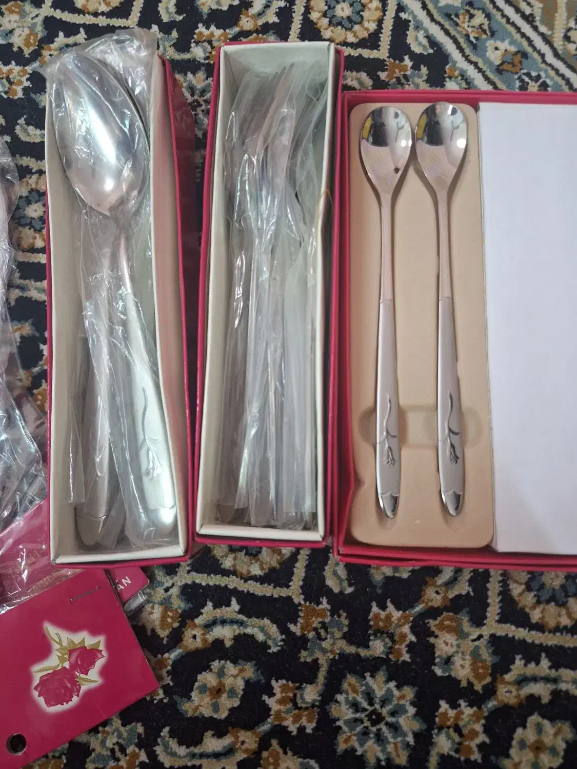 سرویس ۱۲ نفره قاشق و چنگال|ظروف سرو و پذیرایی|اهواز, بهارستان|دیوار