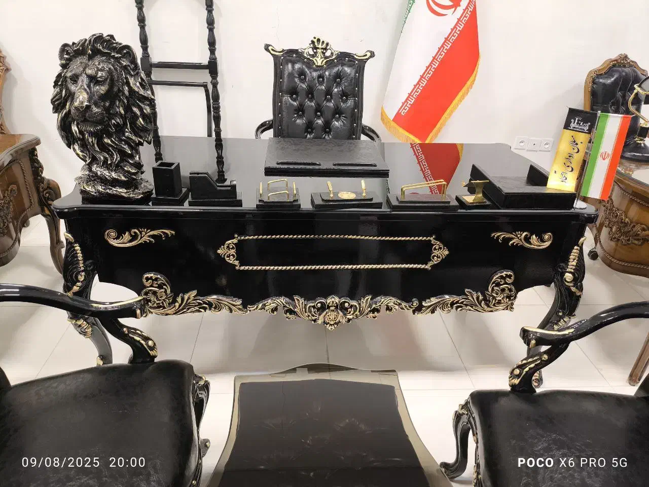 مبلمان اداری میز مدیریت کلاسیک صندلی مدیریت|مبلمان اداری|تهران, حسن‌آباد|دیوار