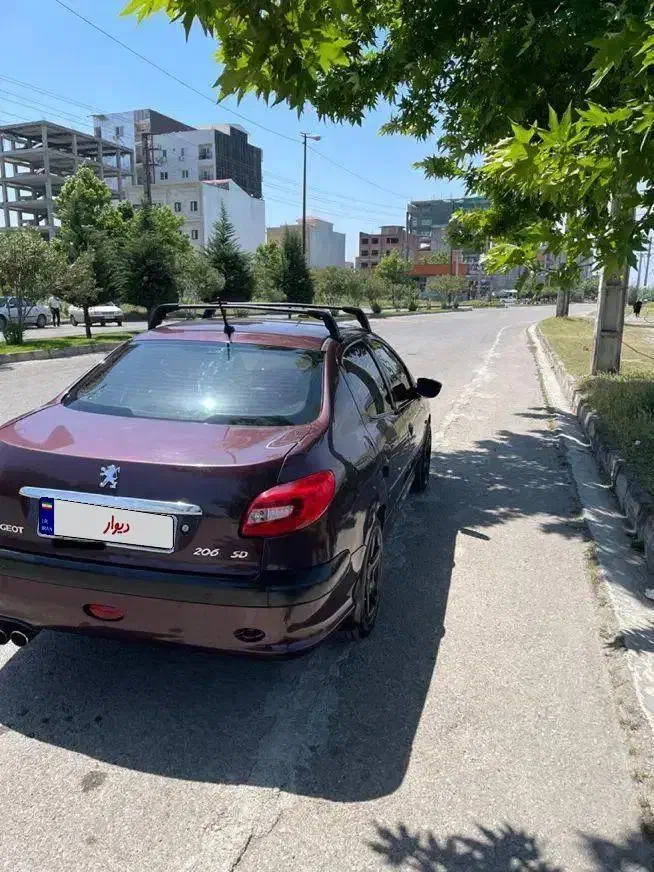 ۲۰۶ صندوق تیپ ۵ مدل ۹۴|خودرو سواری و وانت|آمل, |دیوار