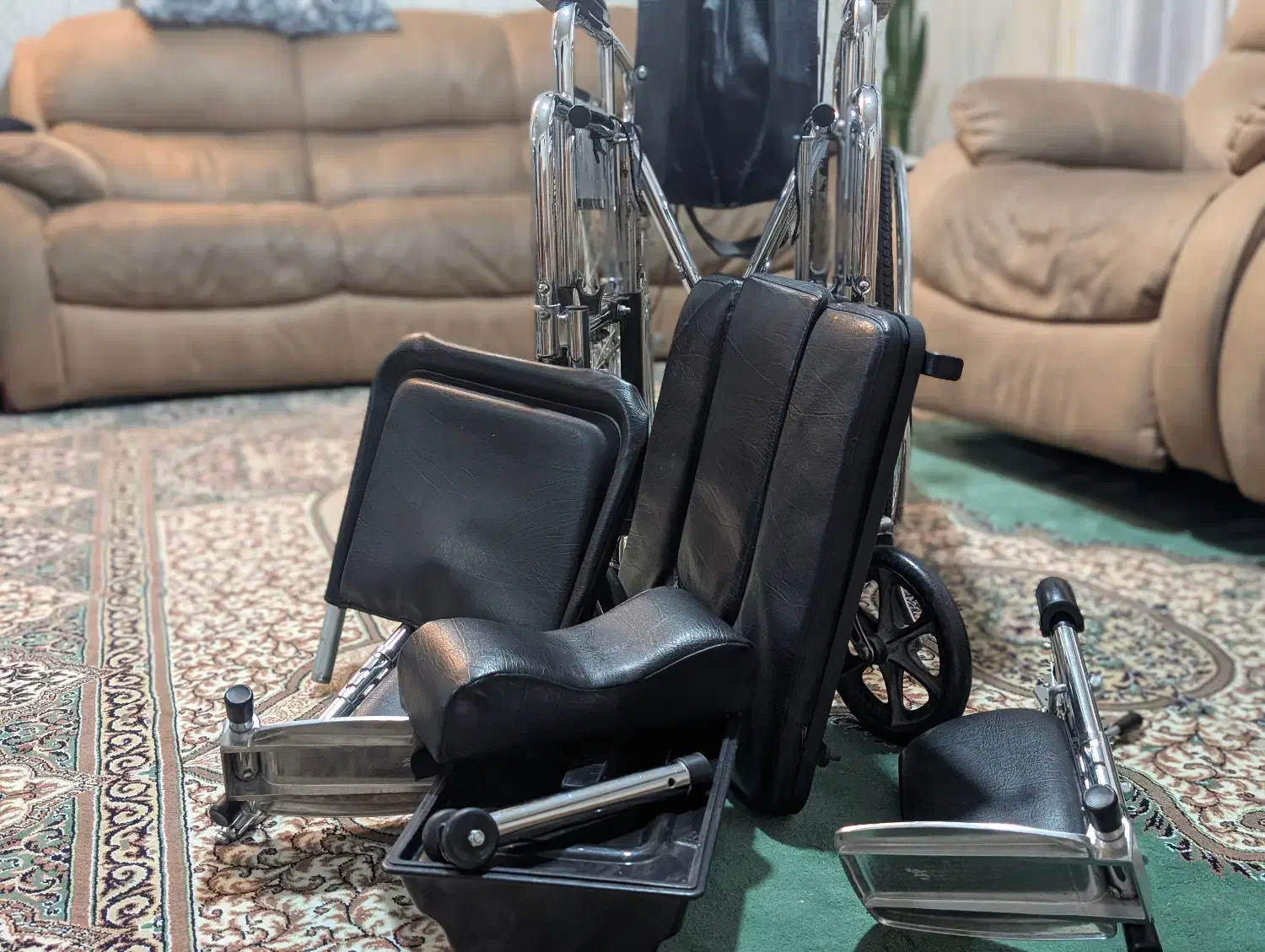 ویلچر برانکاردی حمامی|آرایشی، بهداشتی، درمانی|قم, صفاشهر|دیوار