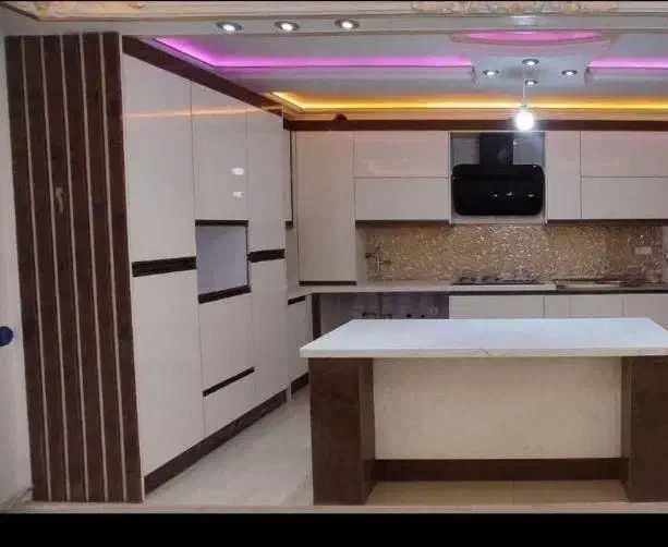 کابینت طراحی متفاوت هایگلاس اقتصادی|مصالح و تجهیزات ساختمان|کبودرآهنگ, |دیوار