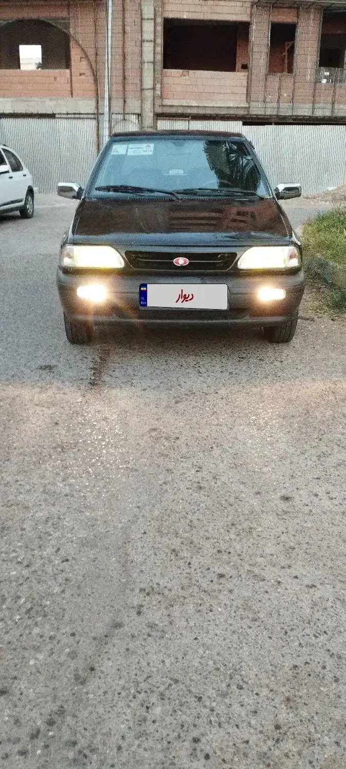 پراید مشکی آبنوس (زیرخاکی بدنه سرامیک)|خودرو سواری و وانت|گنبد کاووس, |دیوار