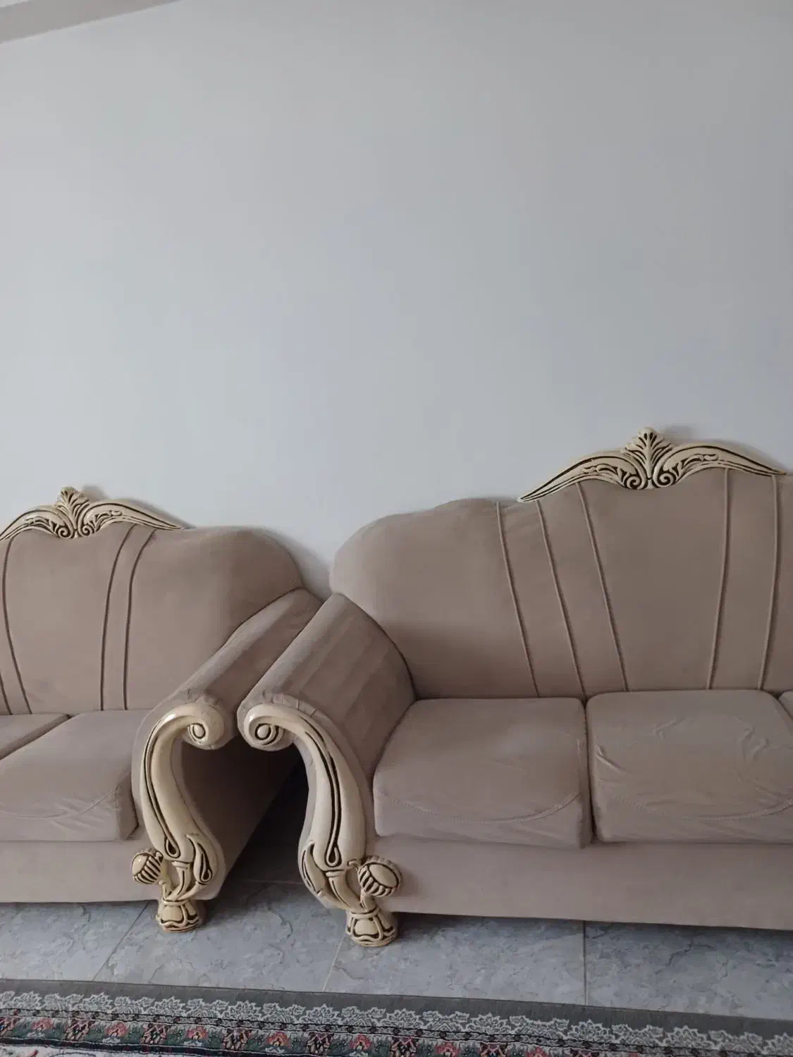 مبل ۶نفره|مبلمان خانگی و میز عسلی|کوچصفهان, |دیوار