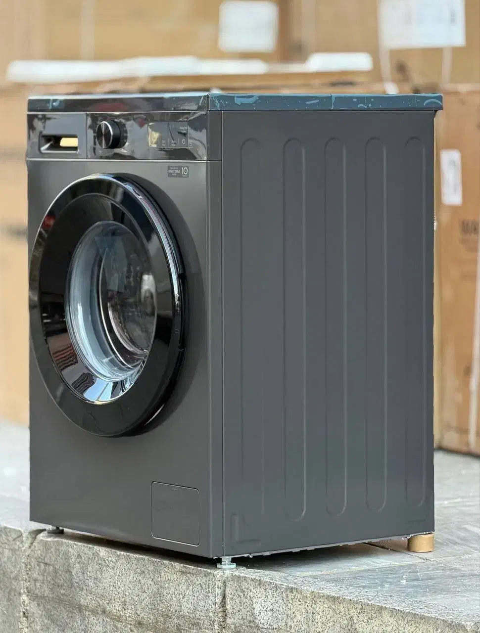 لباسشویی7کیلویی دودی الجی2025 LG|ماشین لباسشویی و خشک‌کن لباس|بانه, |دیوار