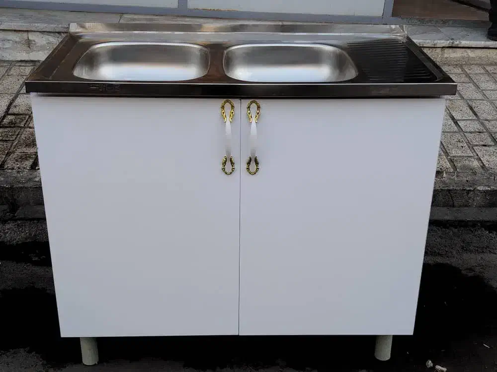 کابینت آماده کابینت زیر سینک کابینت ظرفشویی لگن چپ|مصالح و تجهیزات ساختمان|مشکیندشت, |دیوار