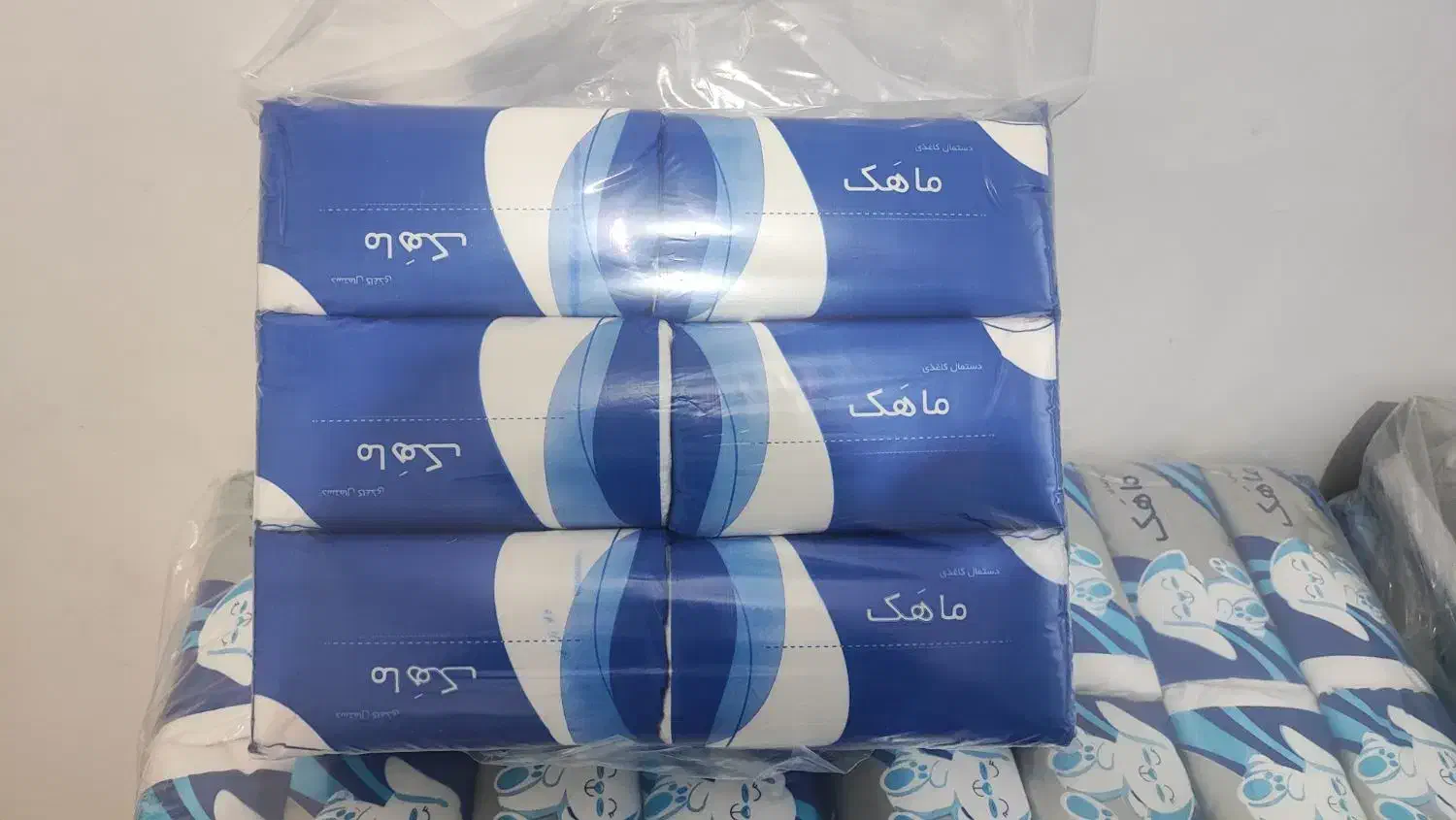 کارگاه تولیدی دستمال کاغذی ماهک|مواد شوینده و دستمال کاغذی|ایلام, |دیوار