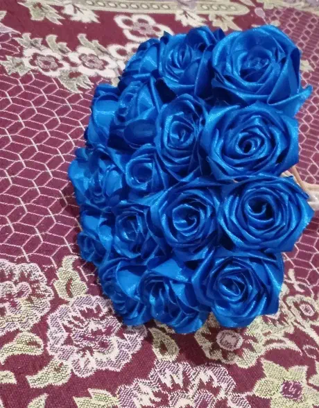 انواع دسته گل ربانی|گل مصنوعی|فومن, |دیوار