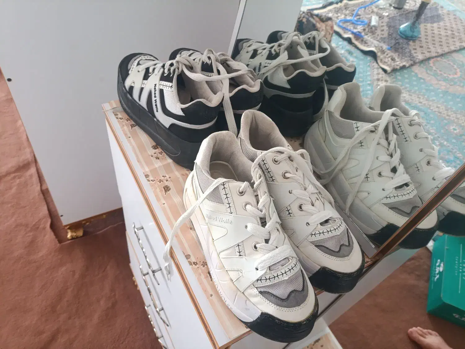 فروش دوجفت کفش سایز۴۱قالب بزرگ|کیف، کفش، کمربند|میاندوآب, |دیوار