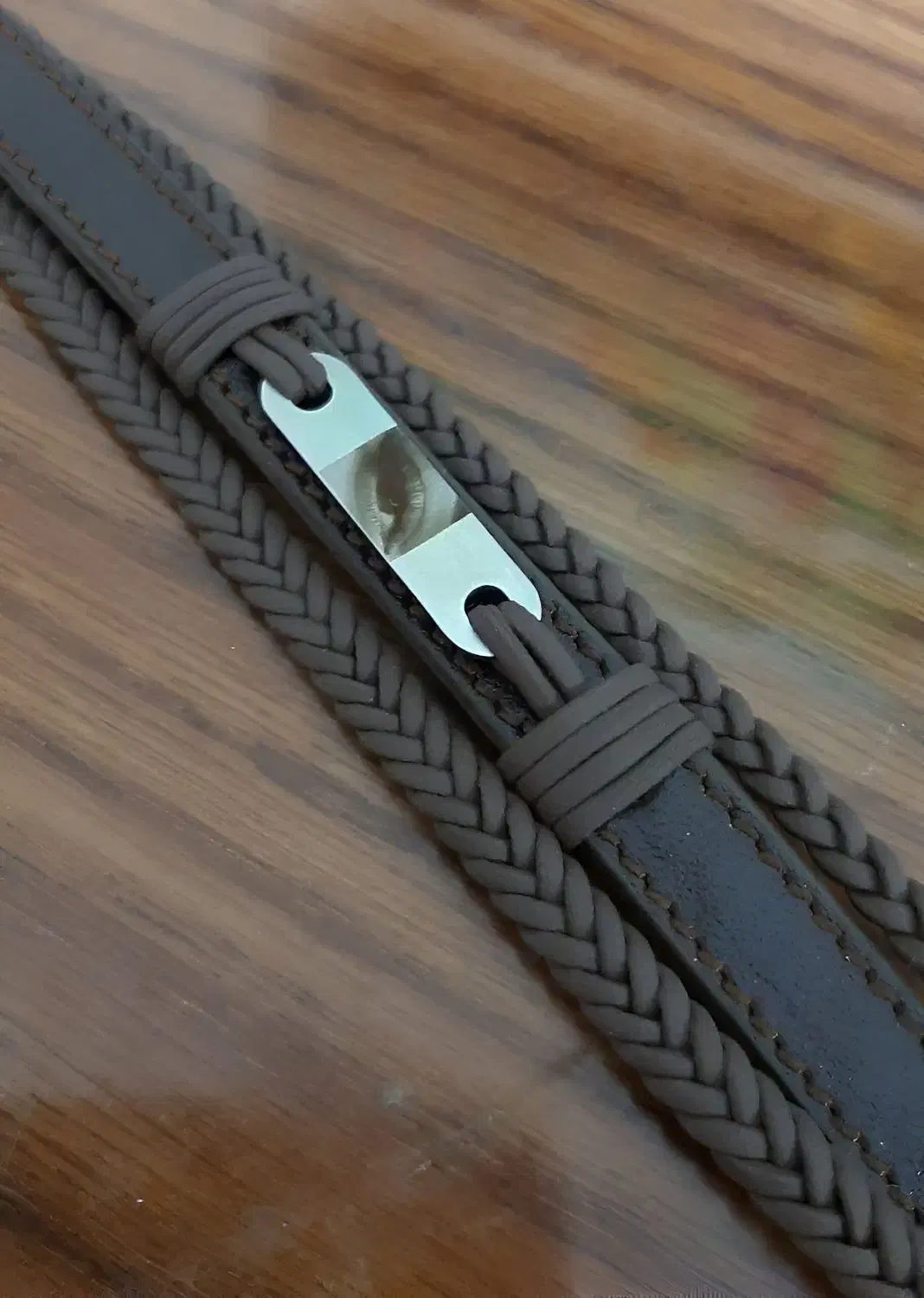 دستبند چشم یار مردانه و زنانه، (چرم و استیل)|بدلیجات|مشهد, رسالت|دیوار