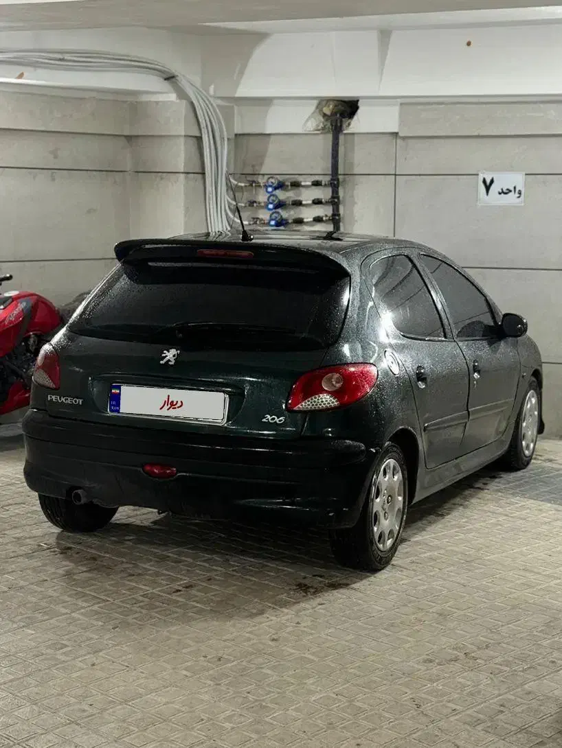 ۲۰۶ تیپ ۲|خودرو سواری و وانت|بجنورد, |دیوار