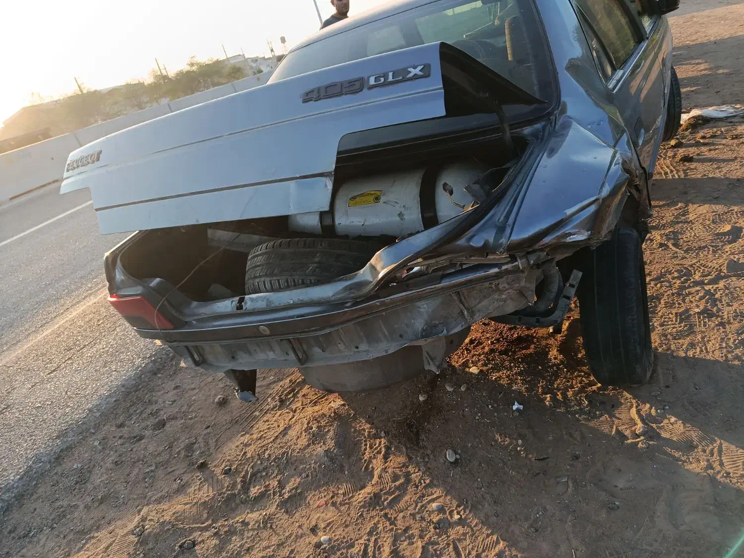 پژو 405 مدل 94 تصادفی|خودرو سواری و وانت|حمیدیه, |دیوار