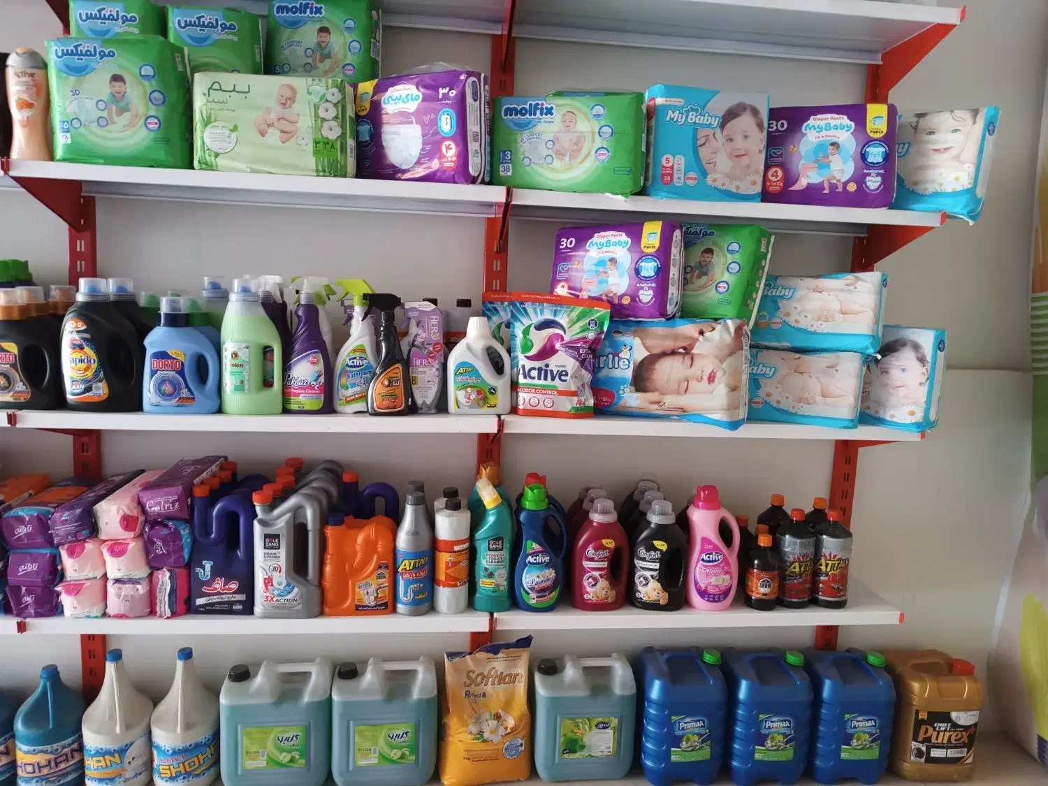 شوینده و ظروف یکبار مصرف|مواد شوینده و دستمال کاغذی|قم, شهرک قدس|دیوار