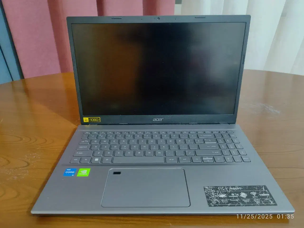 Acer Aspire A515 رم 8 حافظه 1.5 ترا و گرافیک Mx550|رایانه همراه|رشت, گلزاران|دیوار