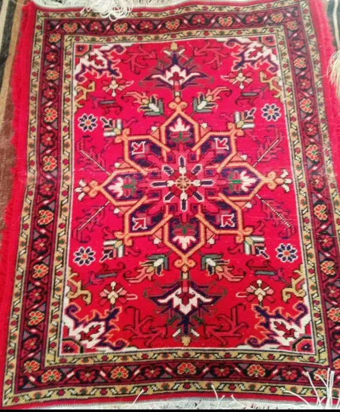 زرنیم دست بافت|فرش|بستان آباد, |دیوار