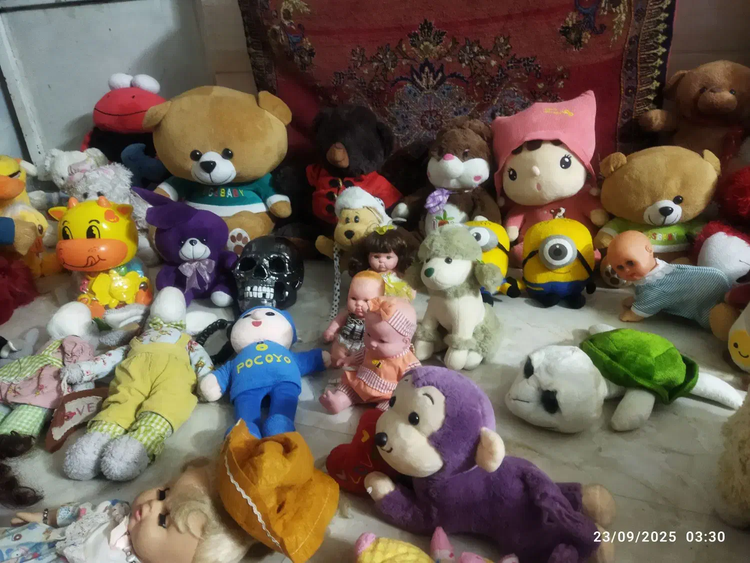 تعداد۵۵عددعروسک سایز مختلف|اسباب‌‌بازی|ورامین, ورامین|دیوار