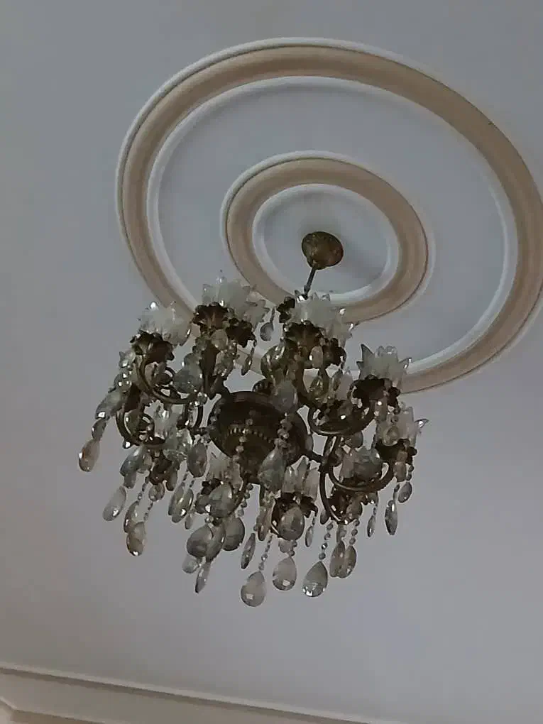 لوستر سلطنتی برنجی|لوستر و چراغ آویز|تهران, ارجمندی راد|دیوار