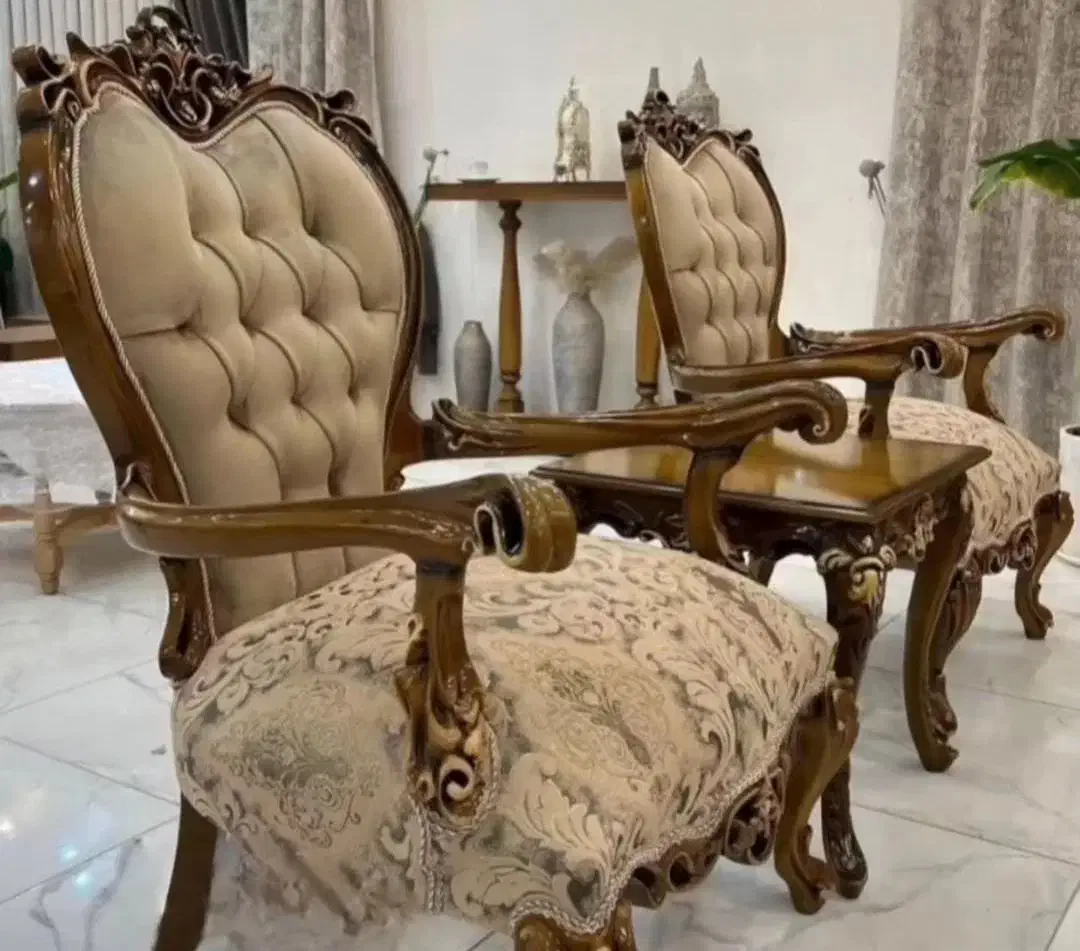 مبل سلطنتی)&مدل رویا // با متریال بالا|مبلمان خانگی و میز عسلی|همدان, |دیوار