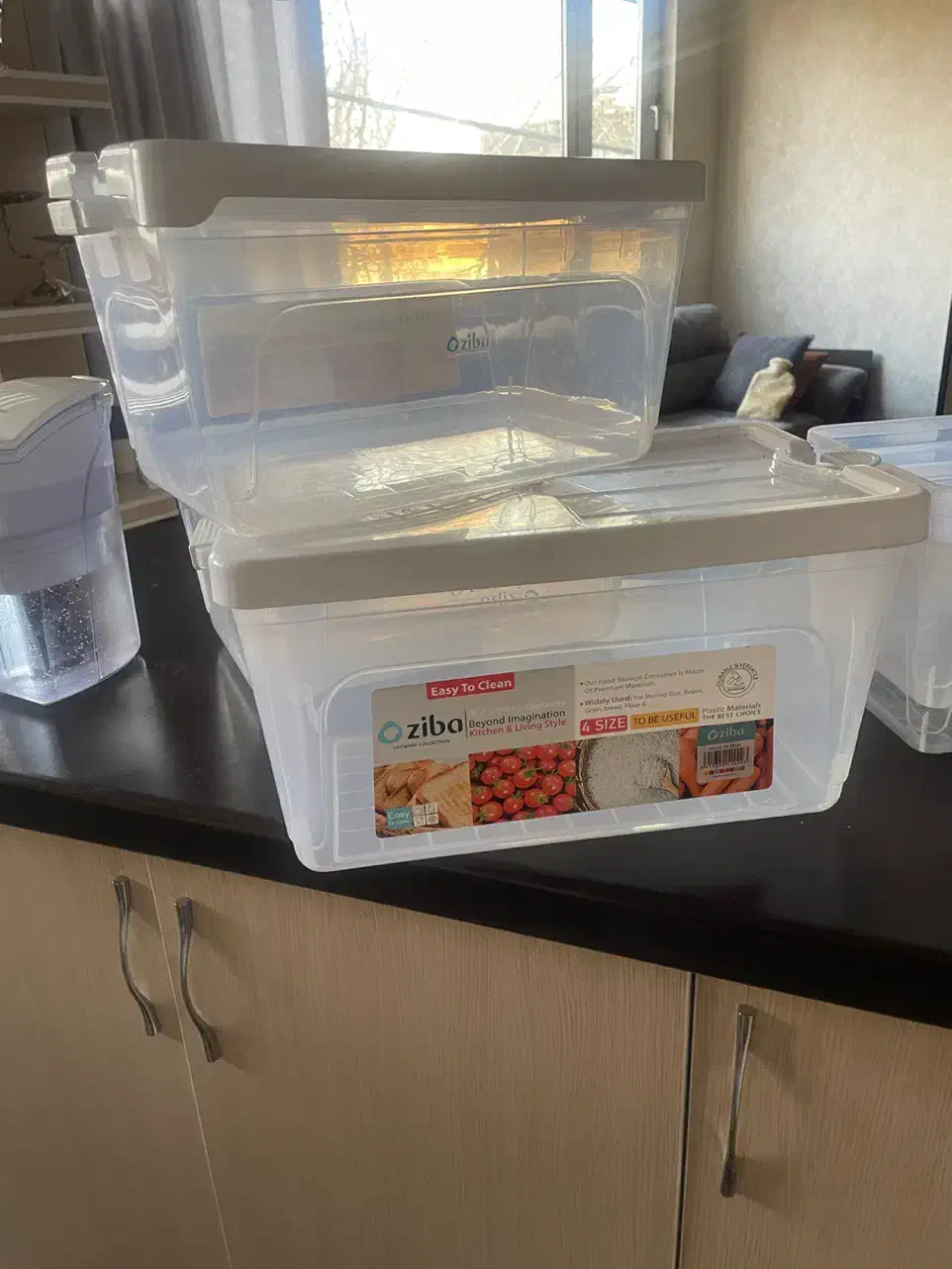 ظرف پلاستیکی مارک زیبا|ظروف نگهدارنده، پلاستیکی، یکبارمصرف|شهرکرد, |دیوار